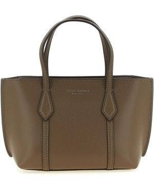 Tory Burch Cowhide Tote Bag - Brown