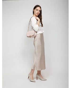 Michael Kors Crossbody Bag Leather - Natural