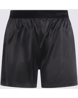Tom Ford Silk Shorts - Black