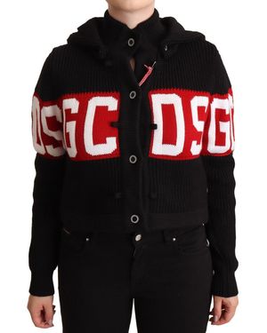 Gcds Gcd Chic Cashmere Cardigan Jacket - Black