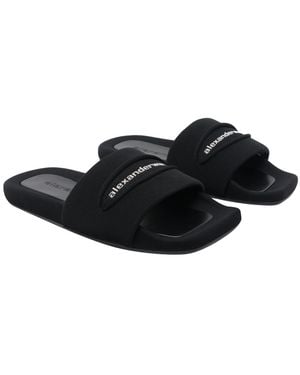 Alexander Wang Sandals Fabric/Rubber Sole - Black