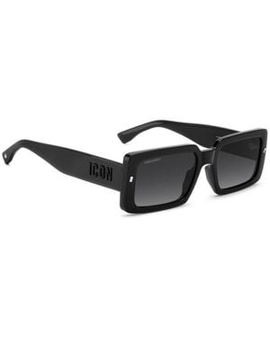 DSQUARED2 ICON Sunglasses Acetate Eyewear - Black