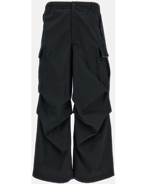 Marni Cargo Taffeta Trousers - Black