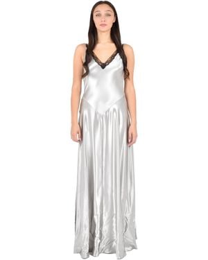 Alberta Ferretti Long Dress - White