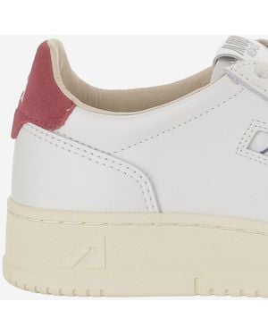 Autry Sneakers Medalist Low Leather Sneakers - Natural