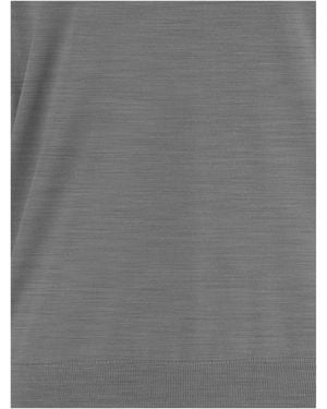Dries Van Noten Wool Sweater Merino - Gray