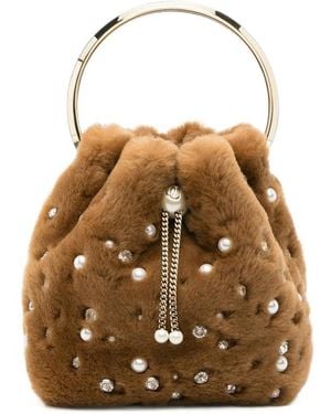 Jimmy Choo Bucket Bags - Brown