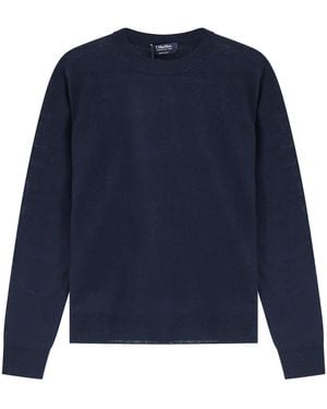Max Mara Smmfervore Linen Jumper - Blue