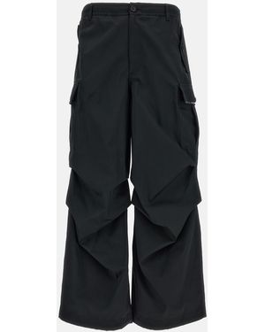 Marni Cargo Taffeta Trousers - Black