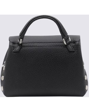 Zanellato Leather Postina Super Baby Crossbody - Black