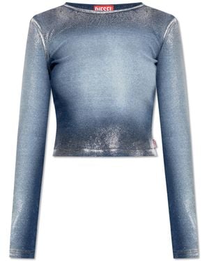 DIESEL Top T-Banes-Nc-Q1 - Blue