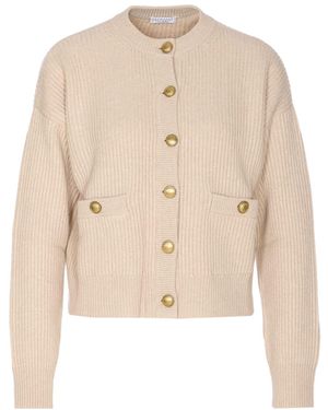 Brunello Cucinelli Knitted Cardigan - Natural
