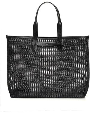 Dolce & Gabbana Adamo Shopping Bag - Black