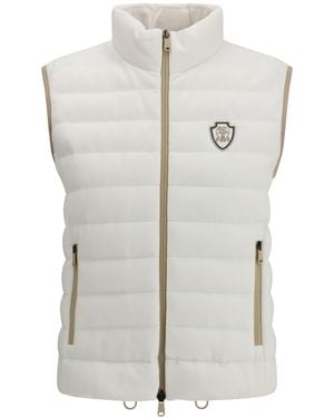 Brunello Cucinelli Padded Vest - White