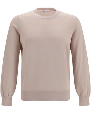 Brunello Cucinelli Jumper - White