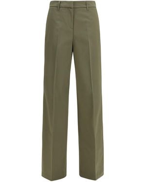 True Royal Niki Pants Cotton; Elastane - Green