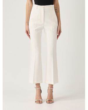 Elisabetta Franchi Poliestere Hoodie - Natural