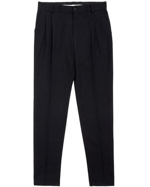 Dolce & Gabbana Pleated Dress Trousers Modelnull - Black