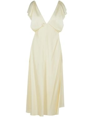 スカート JIL SANDER Ivory Viscose Blend Skirt Jil Sander Ivory Viscose Blend Skirt in White | Lyst