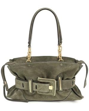 Balmain Balmain Anthem Shoulder Bag - Gray