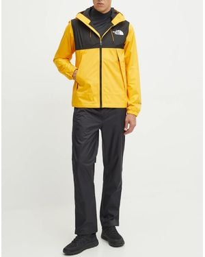 The North Face Mountain Windbreaker Jacket - Yellow