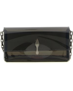 Christian Louboutin Clutch With 'Bettina Mini' Strap - Black