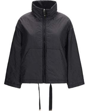 Max Mara Short Padded Jacket Outer: Polyester Puffer - Black