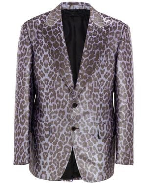 Tom Ford Purple Viscose Clothing - Multicolour