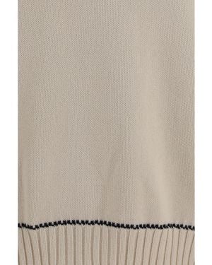 Golden Goose Polo Rindley Cotton Knitwear - Natural