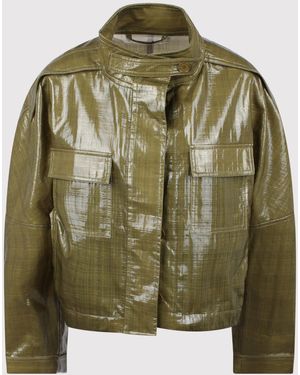 Christian Wijnants Juna Cropped Jacket - Green