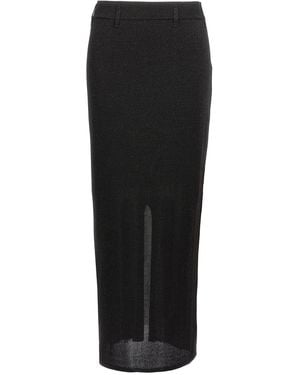 Missoni Vanity And Lamé Skirt - Black