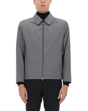 BOSS H-Hanry-Wing Jacket Virgin Wool - Gray