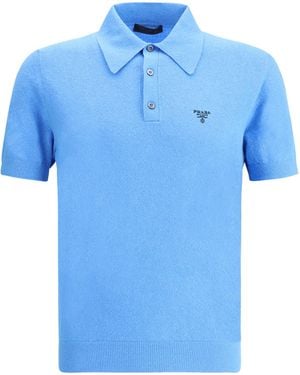 Prada Polo Jumper - Blue