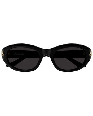 Balenciaga Bb0434Sk Linea Everyday Acetato Riciclato Sunglasses - Black