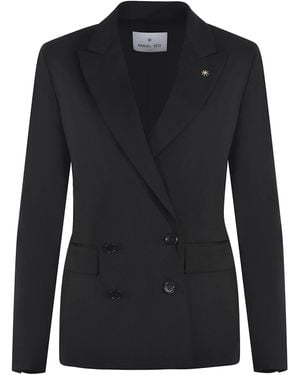 Manuel Ritz Wool Jacket - Black