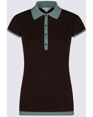 Malo And Light Cotton Stretch Polo Shirt - Black