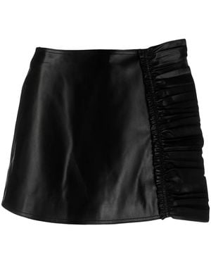 Valentino Frill Trim Shorts - Black