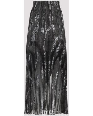 Missoni Viscose Long Skirt - Grey