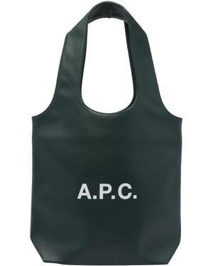 A.P.C. Small Ninon Tote Bag - Black