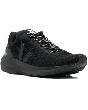 Veja Marlin Lt V-Knit Sneakers Shoes - Black