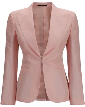 Gucci Jacket Silk Faille - Pink