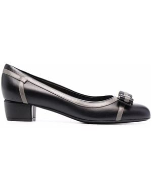 Ferragamo Ferragamo Ornament Pump - Black