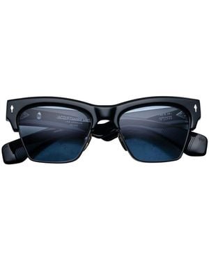 Jacques Marie Mage Bugsy Sunglasses - Blue