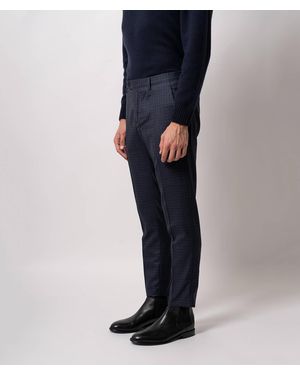 Larusmiani Wool Trousers Oberlech No Pinces - Black