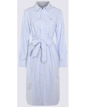 Polo Ralph Lauren And Cotton Dress - Blue