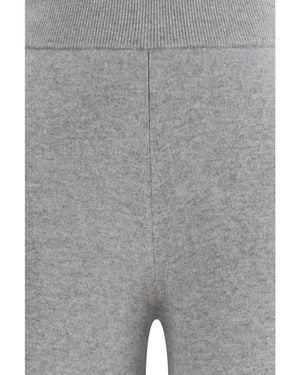 Max Mara Cashmere Pants Pants - Gray