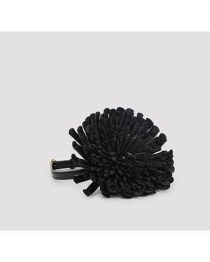 Alaïa Alaïa Flower Necklace - Black