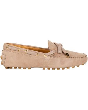 Tod's Leather Sandals - White