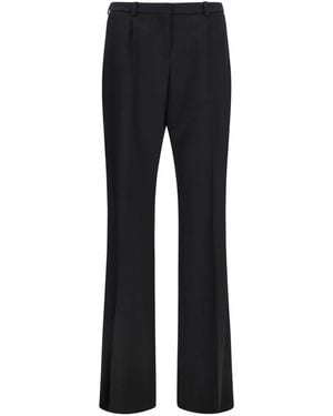 Balenciaga Wool Oves Aries Trousers - Black
