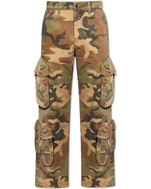 Amiri Camo Trousers - Natural